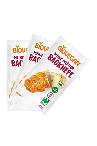 Biovegan Μάιστερ βιολογική μαγιά, 3x7γρ