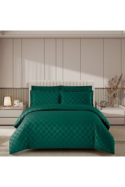 OEM Luxury hotel damask Duvet Cover Set with Stretchy 4 pieces 2 persons Prim...
