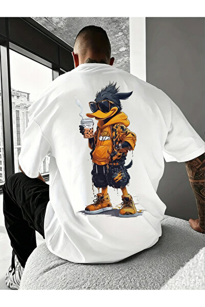 SAUDI Men and Women's 100% Cotton T-Shirt - Oversized Crew Neck Short Sleeve ...