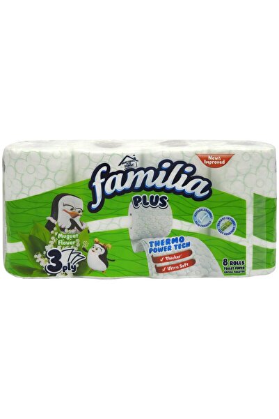 Leski Muguet Flower Perfumed Toilet Paper Family Pack 3-Ply 8 Rolls