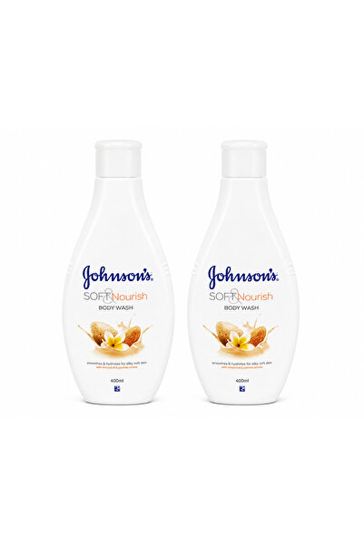 Johnson's Pack of 2 x Johnson's Soft Nourish Body Wash 400 ml - moisturizing ...