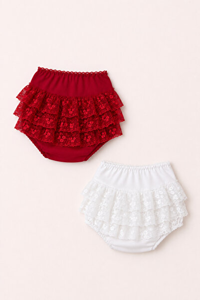 Kardeşler Bebe Baby Girl 2-Piece Tutu Detailed Panties