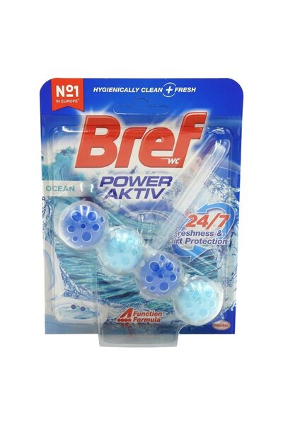 SOHO Toilet air freshener, Bref, Power Aktiv Balls 50 g Ocean,