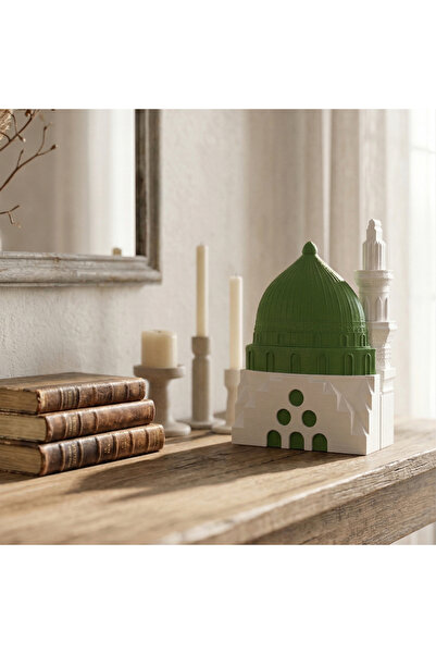 iwa concept Kaaba, Al-Aqsa Mosque and Al-Nabawi Mosque Stone Casting Home Dec...