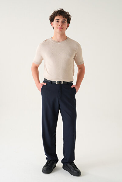 Gambocci Regular Fit T-shirt | Triko Casual Erkek