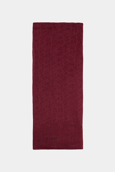 Zühre Soft Floral Patterned K.Gül Shawl 0058