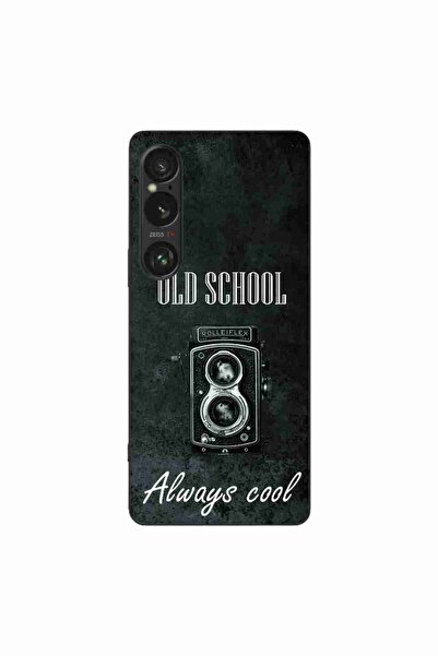 OEM Husa compatibila cu Sony Xperia 1 VI Silicon Gel Tpu Model Retro Camera