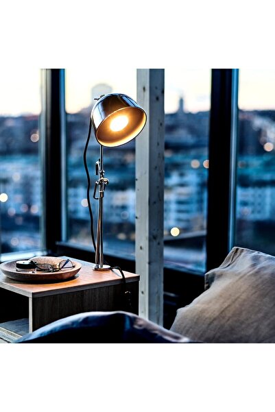 IKEA (IKEA) Clamp Table Lamp, Smart Adjustable Stainless Steel Reading Lamp f...