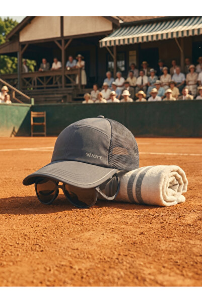 PIECE SIGNATURE Șapcă pentru alergare și tenis cu bandă reflectorizantă, prot...