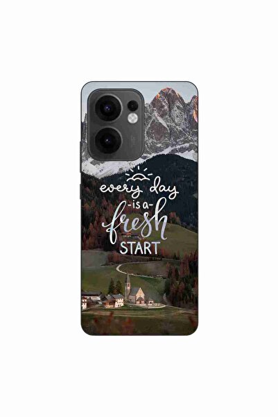 OEM Husa compatibila cu Oppo Reno13 F Silicon Gel Tpu Model Mesaj Fresh Start