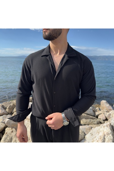 MODA Corduroy Regular Fit Men's Long Sleeve Shirt