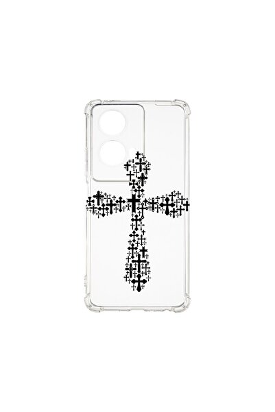 bestcase Husa pentru Motorola Moto G35, BestCase¬Æ Anti Shock 1.5MM, Cross in...