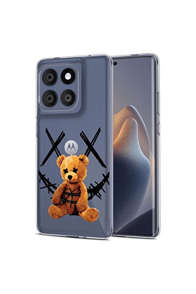 bestcase Husă pentru Motorola Edge 60 Fusion 5G, BestCase® Silicon transparen...