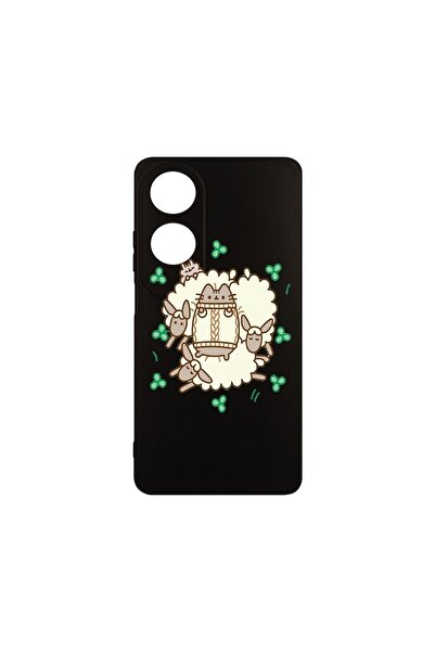 bestcase Λεπτή Θήκη Σιλικόνης 0.8MM, Συμβατή με OPPO A60, Σχέδιο Κουνέλια - Α...