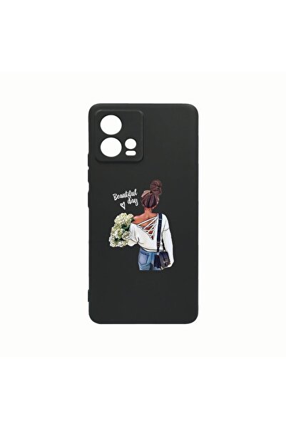 bestcase Husa Silicon, Compatibila Cu Motorola Edge 30 Fusion, Mom's Beautifu...