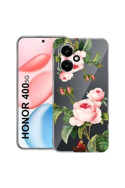 bestcase Διαφανής Θήκη Σιλικόνης για Honor 400, Ροζ, 2036423 T 172