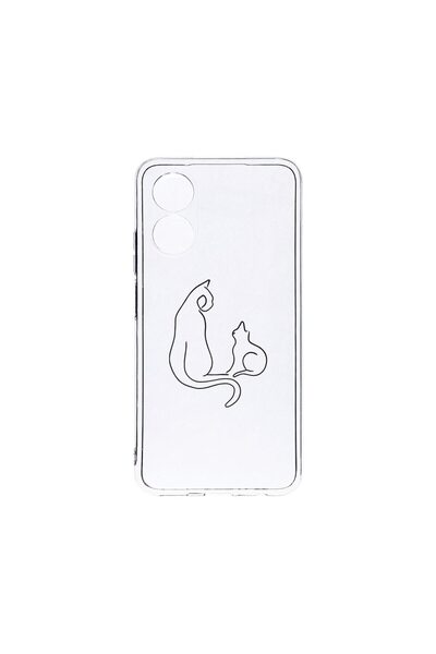 bestcase Husa BestCase¬Æ Clear Silicon 2MM, Compatibila Cu OPPO A17, Abstract...