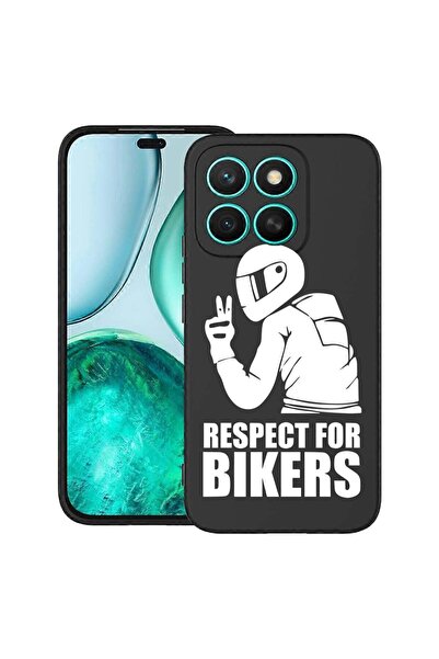 bestcase Husă pentru Honor X8C, Respect pentru motocicliști, Silicon subțire ...