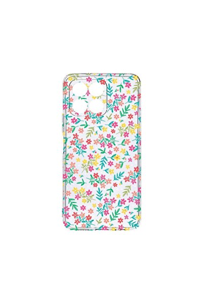bestcase Husa BestCase¬Æ Clear Silicon, Compatibila Cu Honor X6, Flower Patte...