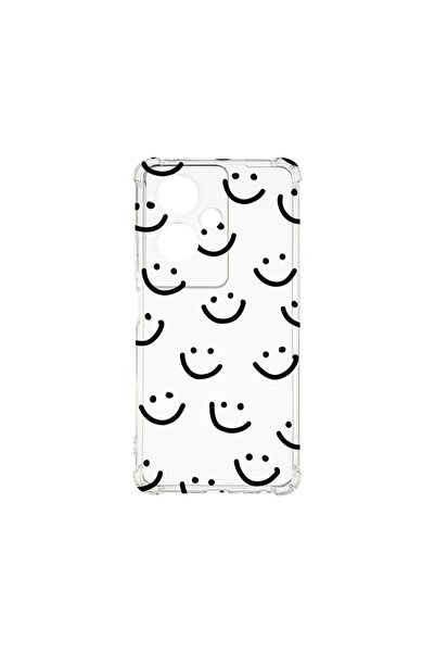 bestcase ¬Æ Anti Shock Case 1.5MM, Compatible with OPPO Reno 11F, Smiley, Sho...