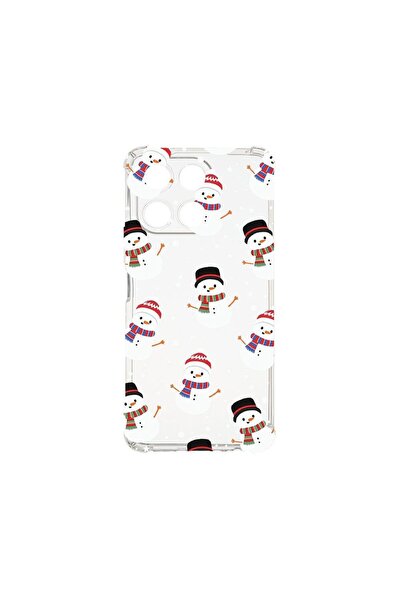 bestcase Husa BestCase¬Æ Anti Shock 1.5MM, Compatibila Cu Honor X6a, Snowman,...