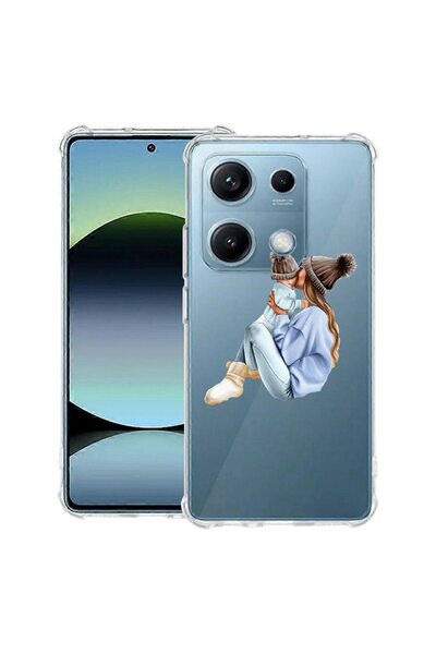 bestcase HusƒÉ anti-shock BestCase, design Girl Mom With a Boy, col»õuri √Ænt...