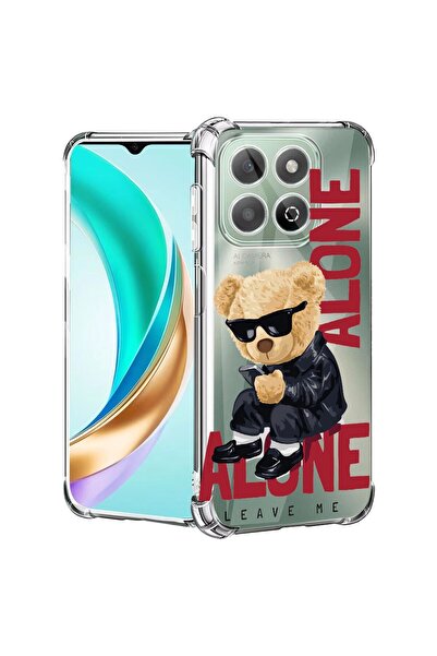bestcase Калъф за Honor X7c / 200 Smart с дизайн  "Оставете ме на мира, мече ...