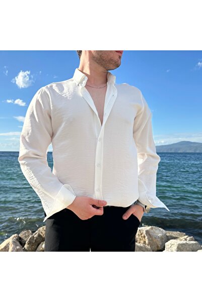 MODA Crinkle Linen Shirt