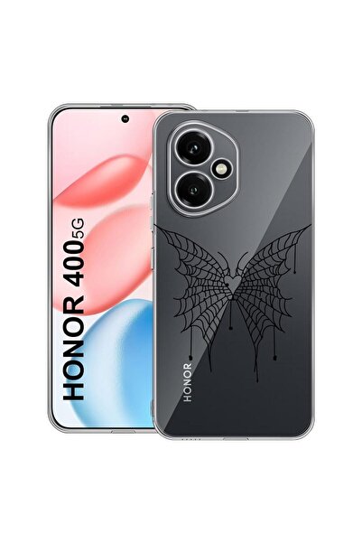 bestcase ¬Æ Husa Clear Silicon pentru Honor 400, Butterfly, 2036423 T 1042