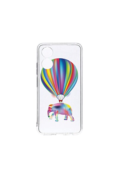 bestcase Husa BestCase¬Æ Clear Silicon 2MM, Compatibila Cu OPPO A17, Rainbow ...