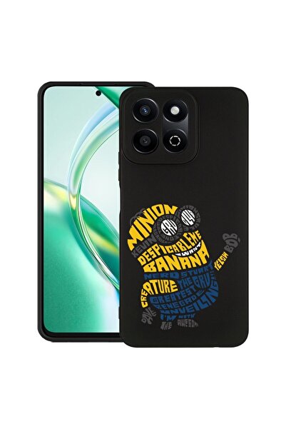 bestcase ¬Æ Husa pentru Honor 200 Smart, Slim Silicon, Calligraphy Minion, Pr...