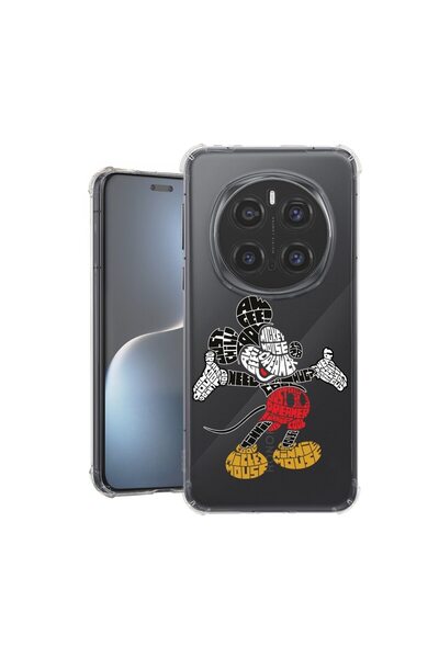 bestcase Θήκη για Honor Magic7 Pro, Αντικραδασμική 1.5MM, Καλλιγραφία Μίκυ Μά...