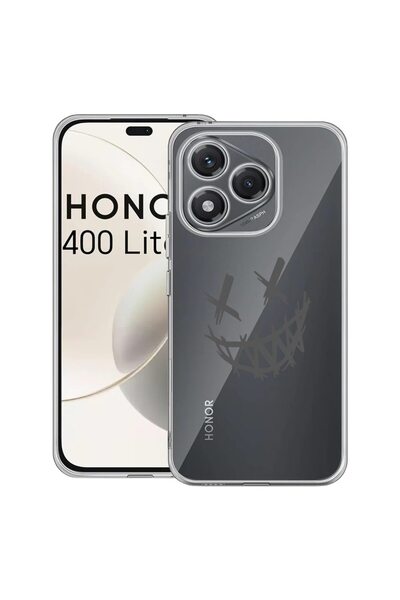 bestcase Husa pentru Honor 400 Lite 5G, BestCase¬Æ Clear Silicon 2MM, Smile p...