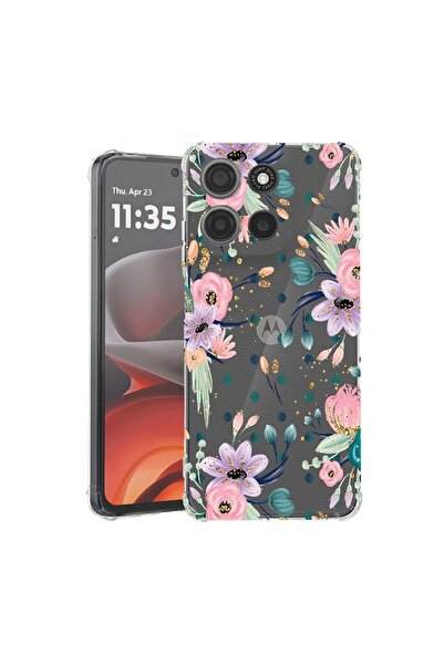 bestcase ¬Æ Husa Anti Shock Compatibila cu Motorola Edge 60 Neo, Flowers Coll...