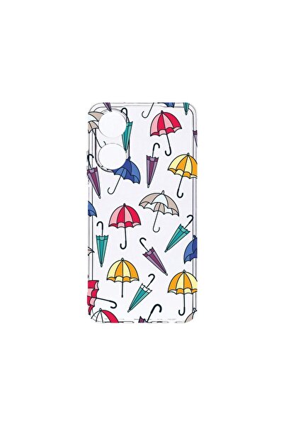 bestcase Clear Silicone Case 2MM, Compatible with OPPO A98 5G, Umbrella, Shoc...