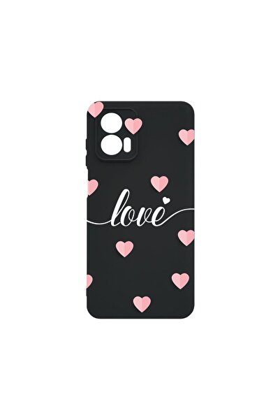 bestcase ¬Æ Husa Slim SIlicon 0.8MM, Compatibila Cu Motorola Moto G85, Love F...