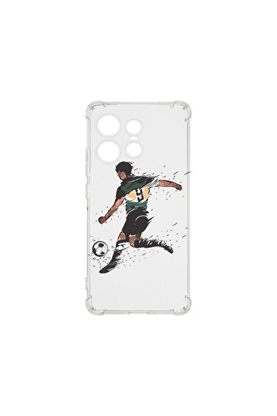 bestcase Противоударен калъф 1.5ММ, съвместим с Motorola Edge 50 Pro, Футболе...