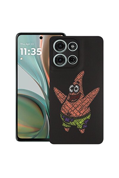 bestcase Θήκη για Motorola Moto G75, Patrick Star, Λεπτή σιλικόνη 0.8MM, Αντι...