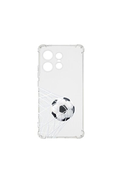 bestcase Противоударен калъф 1.5ММ, съвместим с Motorola Edge 50 Pro, Футбол ...