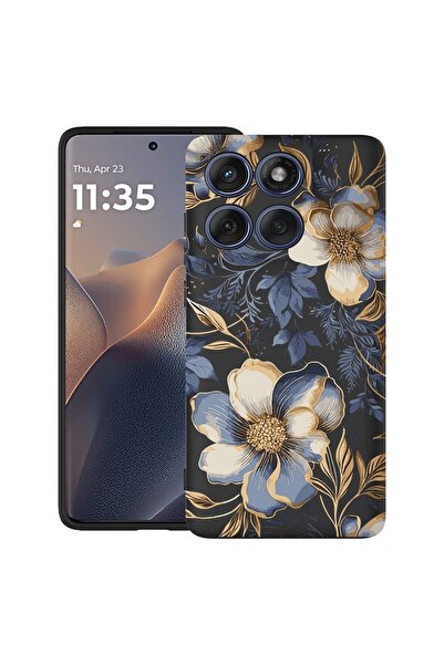 bestcase ¬Æ Husa TPU Ultra Slim Compatibila cu Motorola Edge 60 Pro, Floral -...