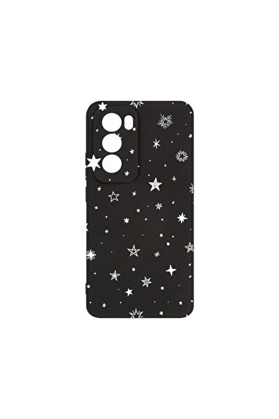 bestcase ¬Æ Husa Premium Silicon, Compatibila Cu OPPO Reno12 Pro, Stars, SLIM...