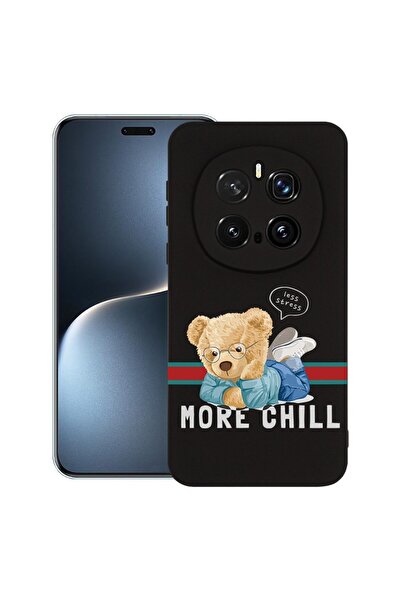 bestcase Husă pentru Honor Magic7 Pro, Silicon subțire premium de 1.2MM, Ursu...