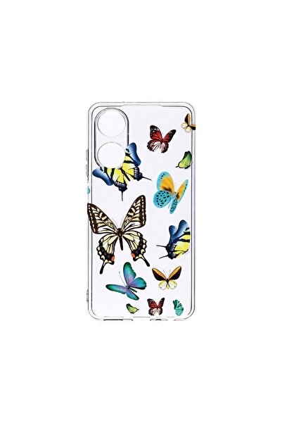 bestcase Διαφανής Θήκη Σιλικόνης 2MM, Συμβατή με OPPO A98 5G, Όμορφες Πολύχρω...