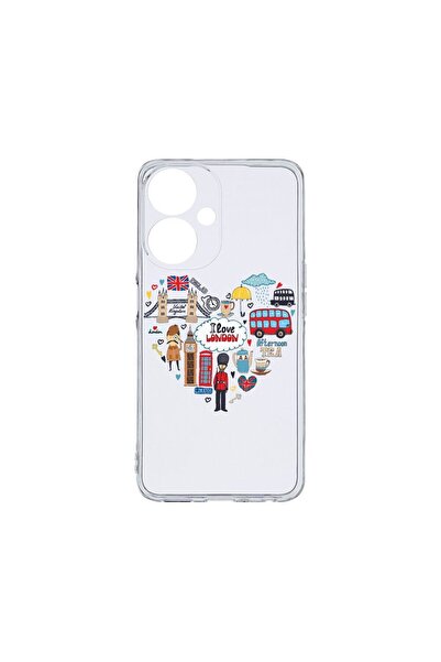bestcase Husa BestCase¬Æ Clear Silicon, Compatibila Cu Honor X7b, I Love Lond...