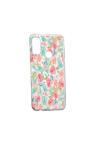 bestcase Husa Flori, culorile de pastel, pentru Huawei P Smart (2020), rezist...