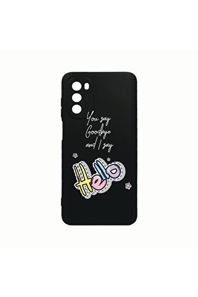 bestcase Husa Silicon, Compatibila Cu Motorola Moto G82 / Moto G52, Say Hello...
