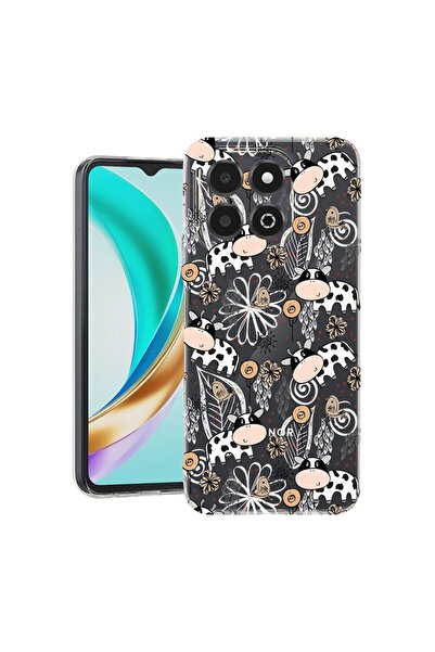 bestcase Husă pentru Honor X6b, BestCase® Silicon transparent 2MM, Model vacă...