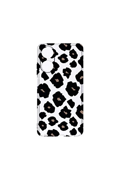 bestcase Διαφανής Θήκη Σιλικόνης 2MM, Συμβατή με OPPO A98 5G, Με σχέδιο λεοπά...