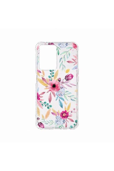 bestcase Husa BestCase¬Æ Anti Shock, Compatibila Cu OPPO A77, Happy Flowers, ...