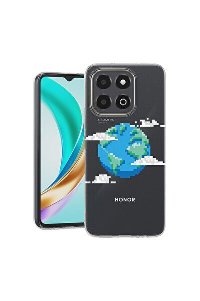 bestcase Husa pentru Honor X6b, BestCase¬Æ Clear Silicon 2MM, Minecraft Earth...